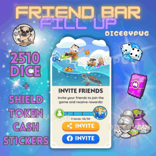 Invite Bar Fill-Up
